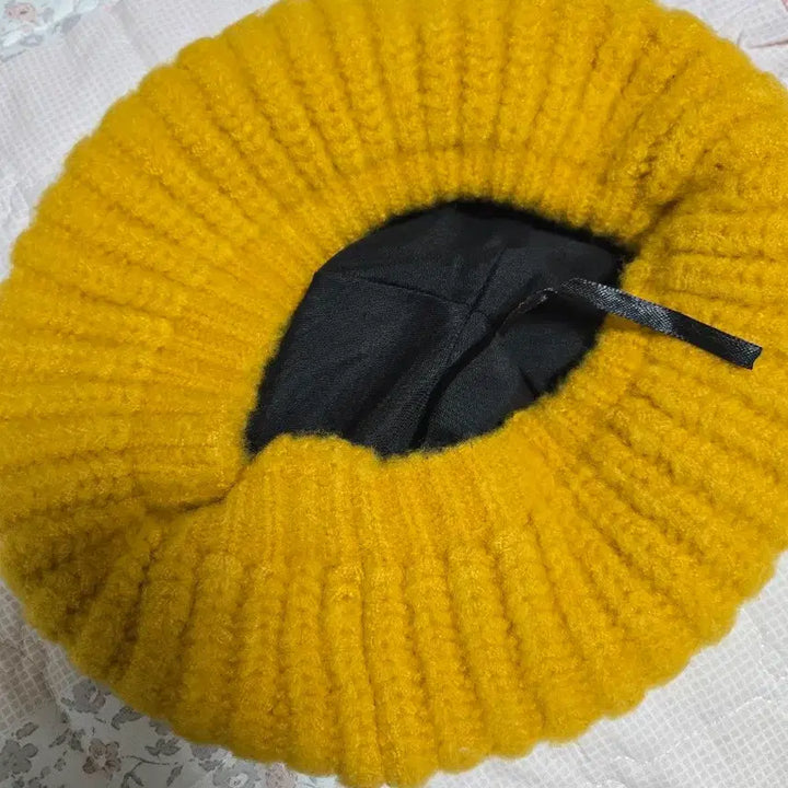 [BUNJANG] Knitted Beret / 뜨개 베레모