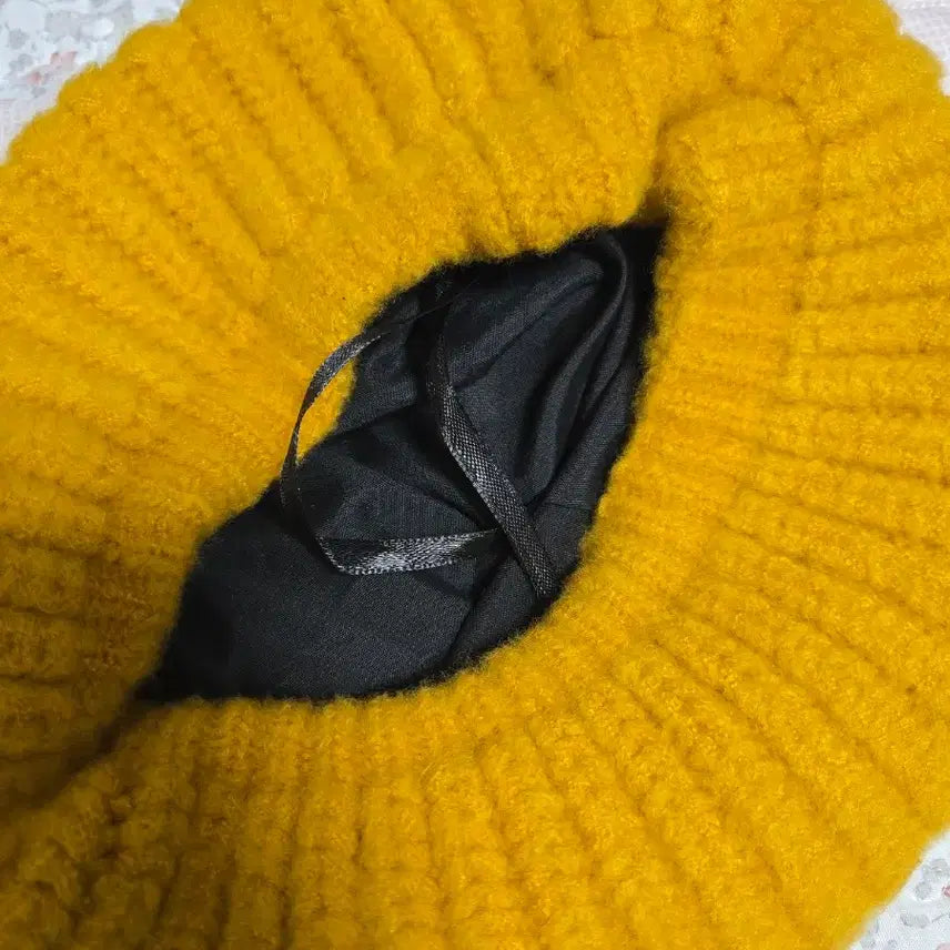 [BUNJANG] Knitted Beret / 뜨개 베레모