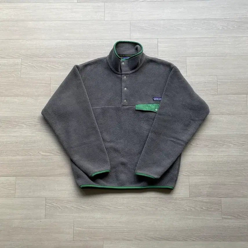 [BUNJANG] Patagonia Synchilla Gray Green Fleece Jacket / 파타고니아 신칠라 그레이 그린 플리스 patagonia