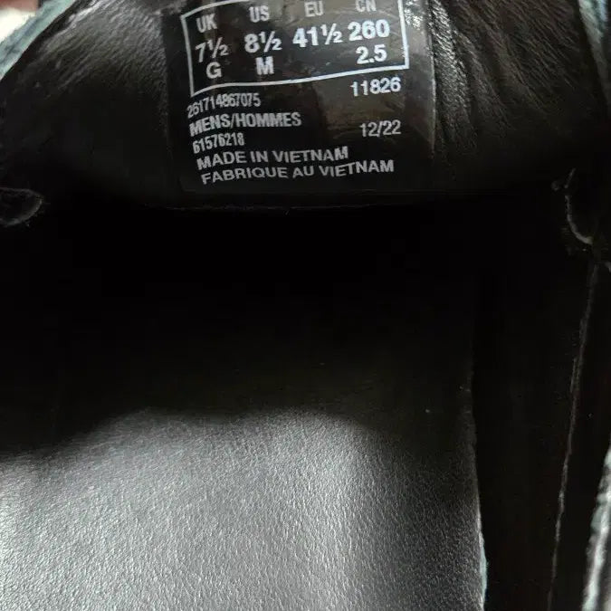 [BUNJANG] Clarks Weaver GTX Black Suede Shoes / 클락스 위버 GTX 블랙 스웨이드 고어텍스 weaver