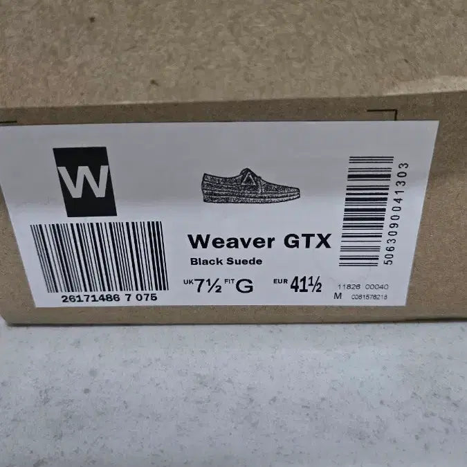 [BUNJANG] Clarks Weaver GTX Black Suede Shoes / 클락스 위버 GTX 블랙 스웨이드 고어텍스 weaver