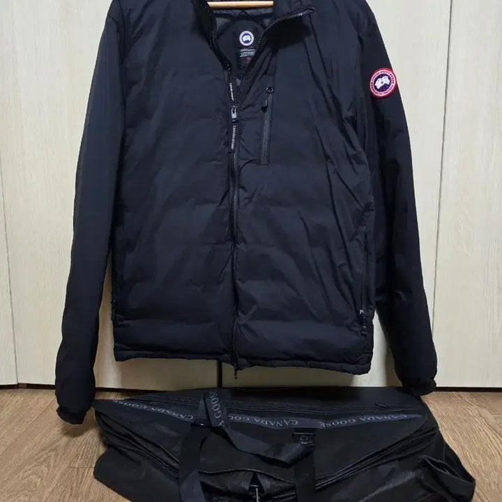 [BUNJANG] Canada Goose Lodge Padded Jacket / [XL] 캐나다구스 롯지 논후드 블랙 패딩