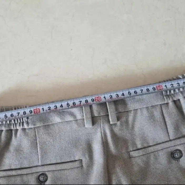 [BUNJANG] Project M Men's Beige Slacks / 프로젝트엠 남성 정장바지 남자 슬랙스 겨울 베이지 스판 30