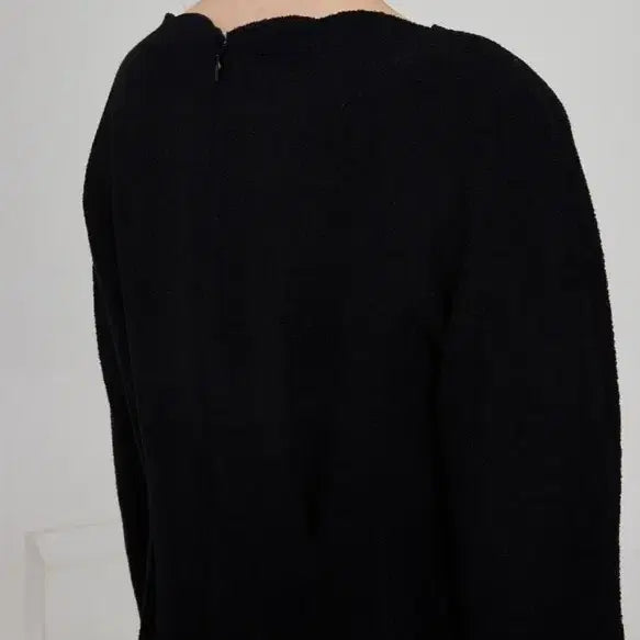 [BUNJANG] MIND Tweed Scallop Dress Black 55 Size / 한섬 마인  트위드 스캘럽 원피스 블랙 55사이즈. 백화점 메인상품