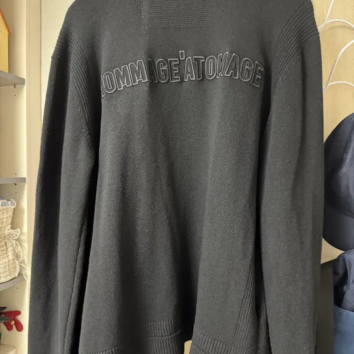 [BUNJANG] Jun Ji 20FW Wool Cardigan / 준지20fw 블랙 울 가디건