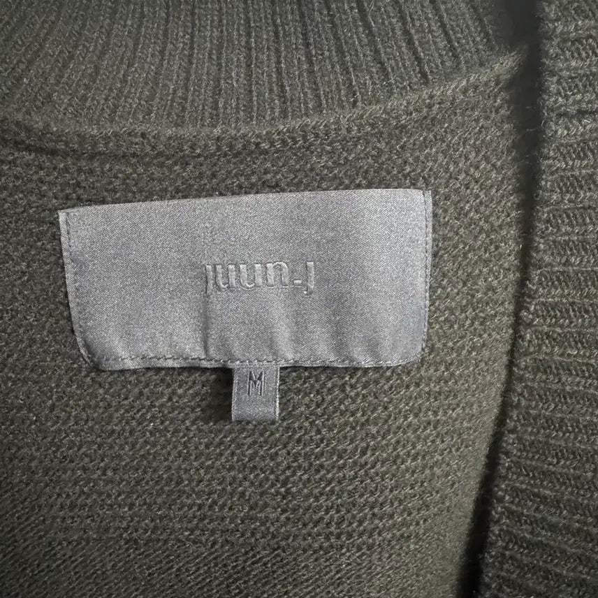 [BUNJANG] Jun Ji 20FW Wool Cardigan / 준지20fw 블랙 울 가디건