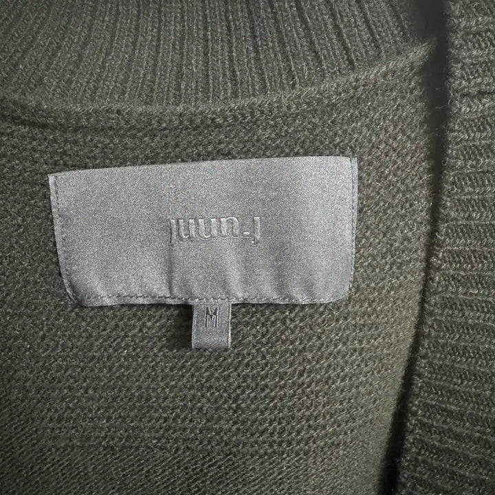 [BUNJANG] Jun Ji 20FW Wool Cardigan / 준지20fw 블랙 울 가디건