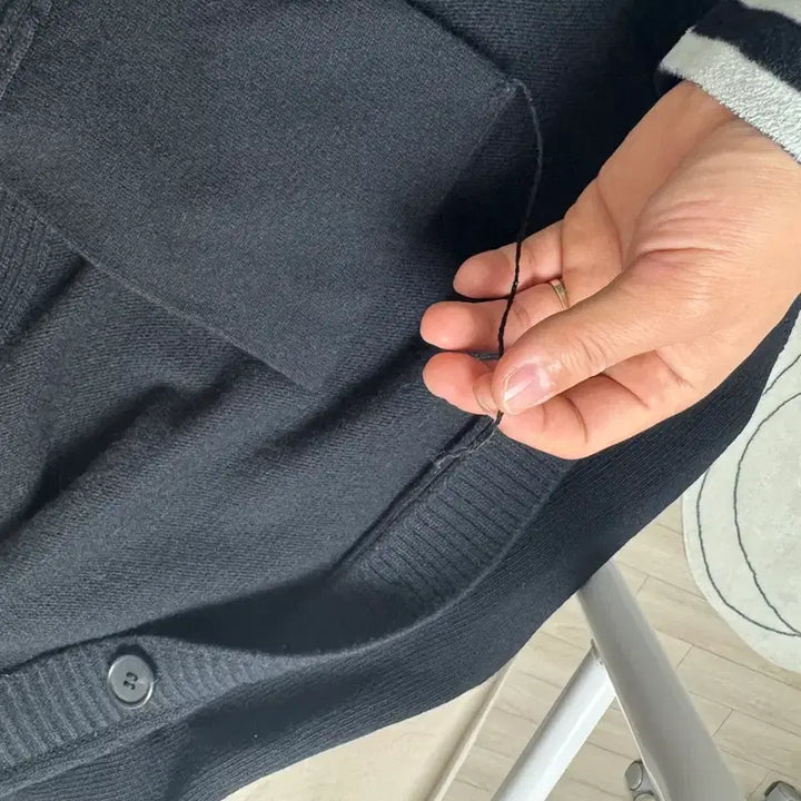 [BUNJANG] Jun Ji 20FW Wool Cardigan / 준지20fw 블랙 울 가디건