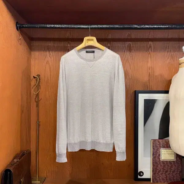 [BUNJANG] Zegna Striped Knit Sweater / 제냐 니트 100~105