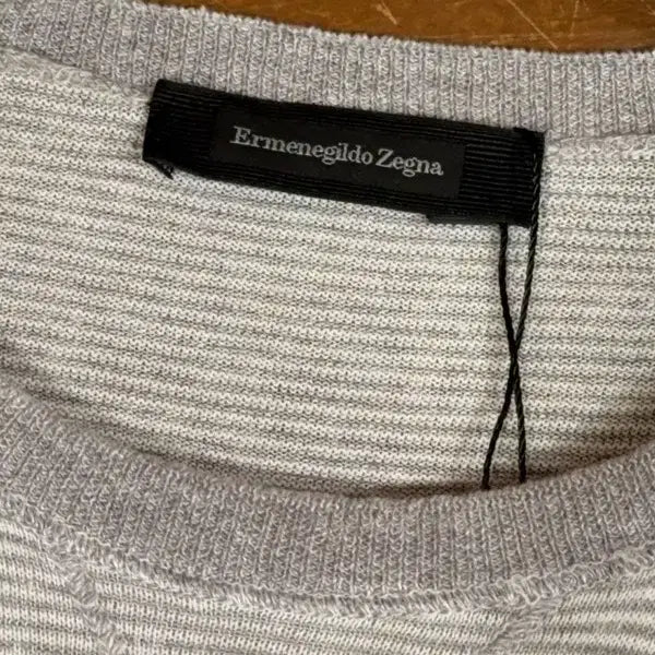[BUNJANG] Zegna Striped Knit Sweater / 제냐 니트 100~105