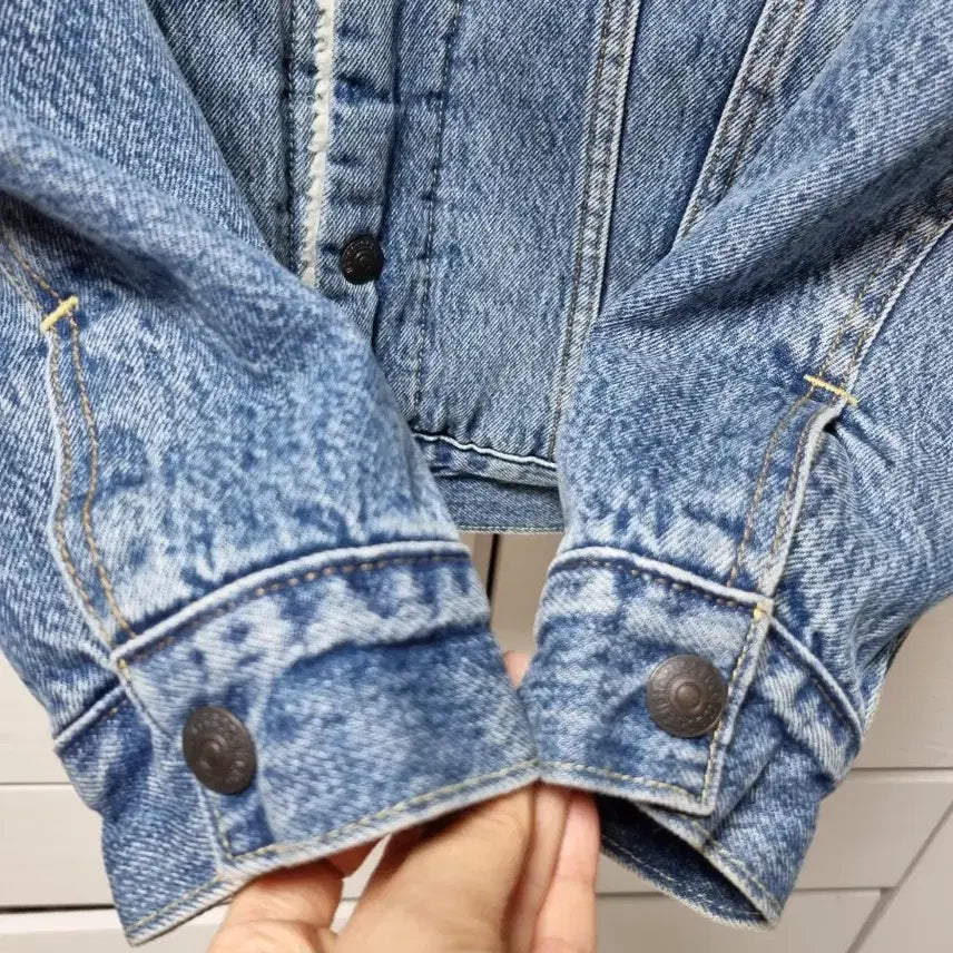 [SOLD OUT] 리바이스x미키마우스 쉐르파 트러커 자켓 S