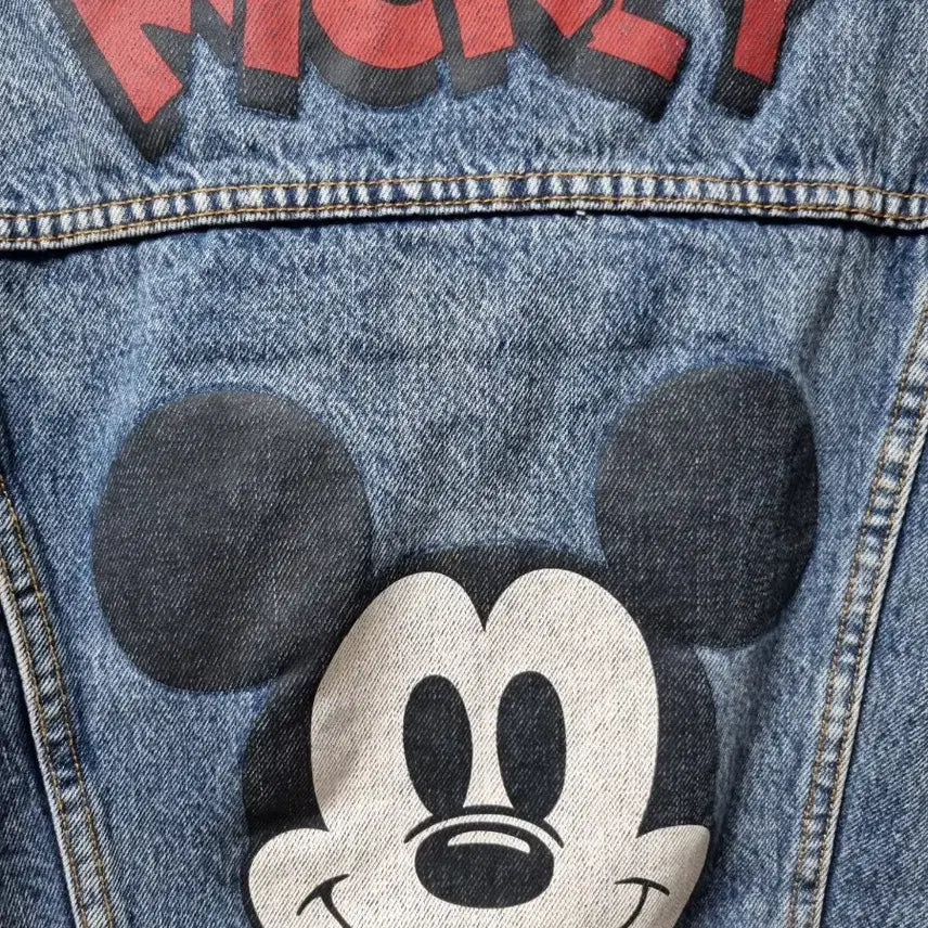 [SOLD OUT] 리바이스x미키마우스 쉐르파 트러커 자켓 S