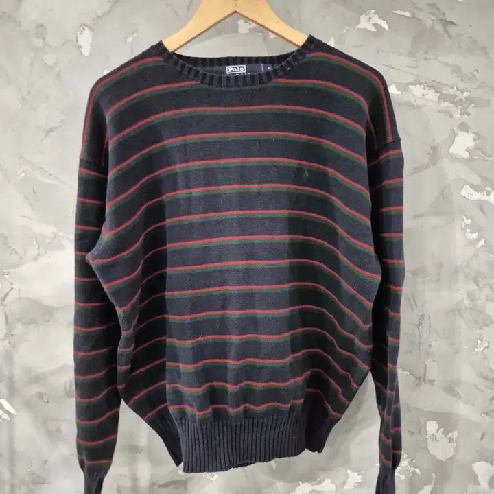 [BUNJANG] Polo Ralph Lauren Striped Knit XL / 폴로 랄프로렌 스트라이프 니트 XL 사이즈