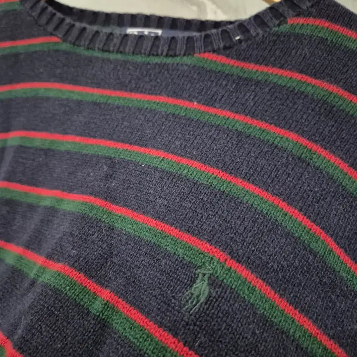 [BUNJANG] Polo Ralph Lauren Striped Knit XL / 폴로 랄프로렌 스트라이프 니트 XL 사이즈