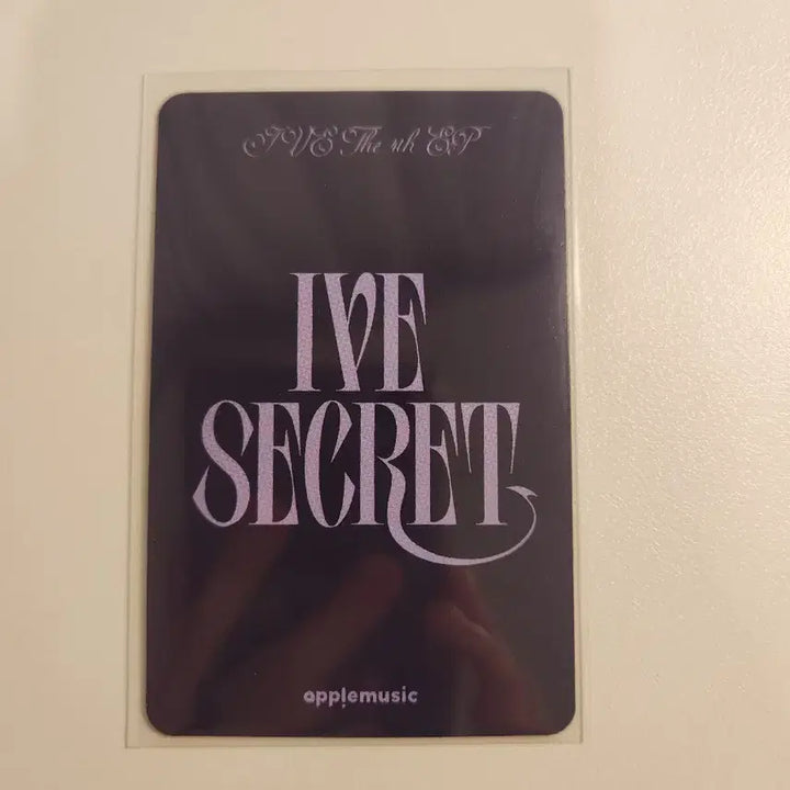 [BUNJANG] IVE Wonyoung Secret Apple Music POB Photocard / 폭덤) 아이브 장원영 시크릿 애플뮤직 포토카드 양도