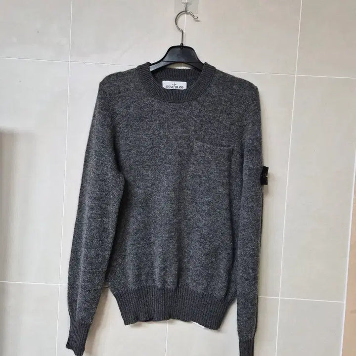 [BUNJANG] Stone Island Grey Knit 95 / 스톤아일랜드 그레이 니트 95