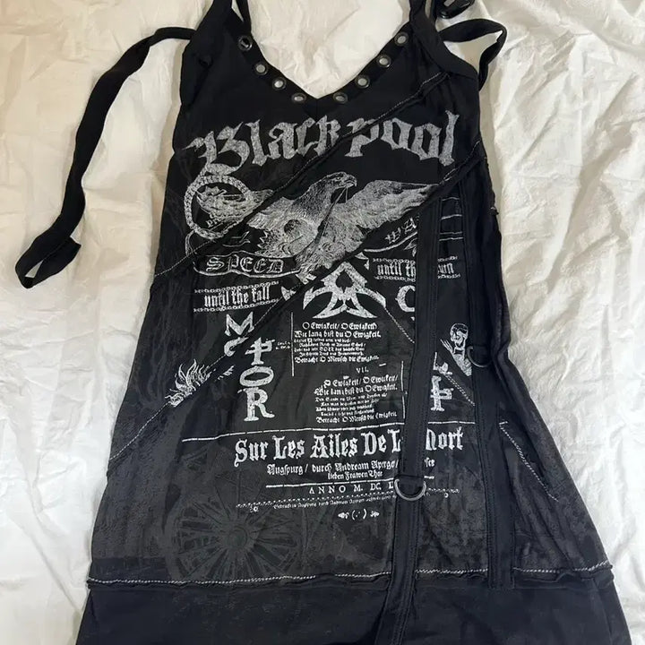 [BUNJANG] Punk Dress / punk 펑크 나시 원피스