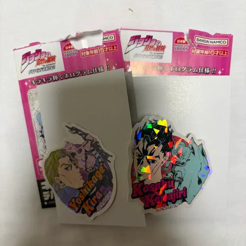 [BUNJANG] JoJo's Bizarre Adventure Kira Yoshikage Sticker / 죠죠의 기묘한모험 키라 요시카게 스티커
