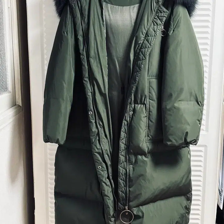 [BUNJANG] Benetton Women's Long Padded Jacket / 베네통 여성 롱패딩