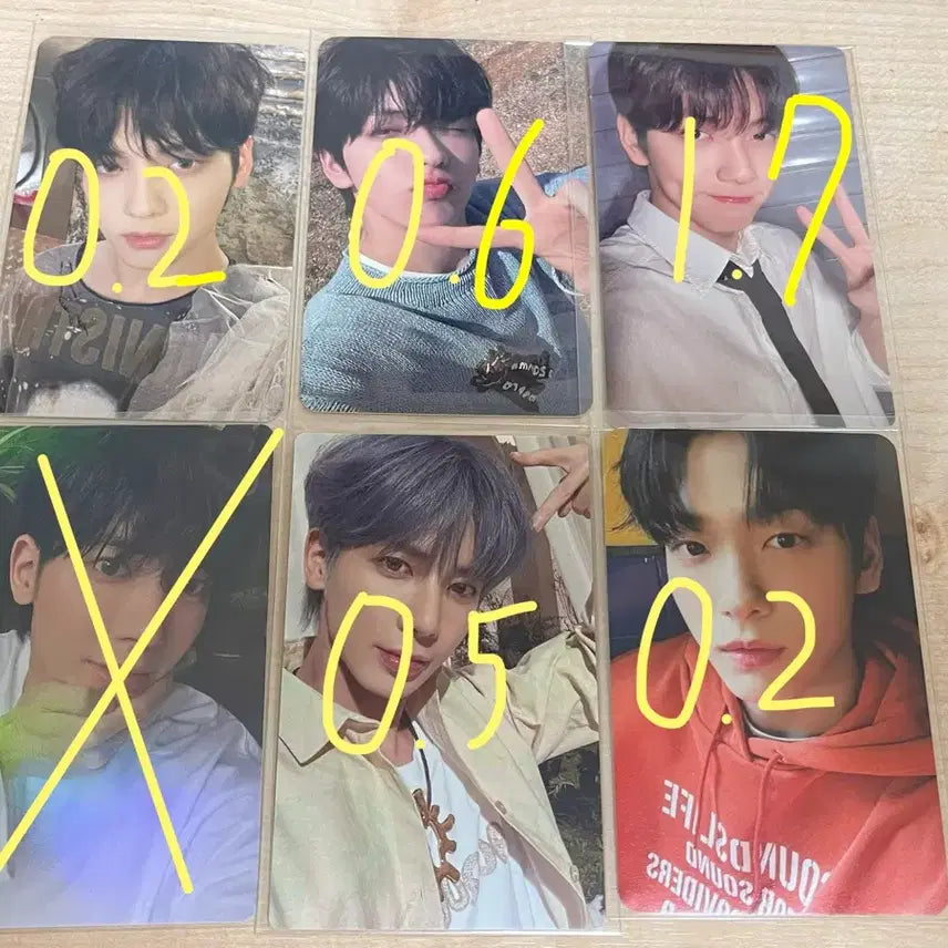 [BUNJANG] TXT Soobin and Taehyun Photocard / 투바투 포카 수빈 태현 포토카드 투모로우바이투게더 양도 TXT