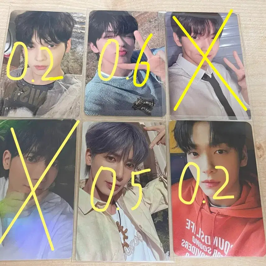 [BUNJANG] TXT Soobin and Taehyun Photocard / 투바투 포카 수빈 태현 포토카드 투모로우바이투게더 양도 TXT