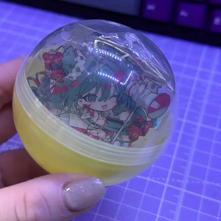 [BUNJANG] Racing Miku Gacha Keyring &amp; Stand / 레이싱 미쿠 가챠 키링&amp; 스탠드
