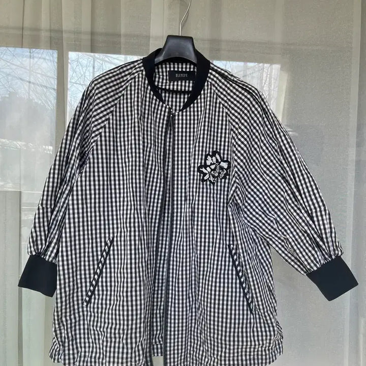 [BUNJANG] Blue Peper Check Pattern Jacket / 블루페페 체크 야상 M 66