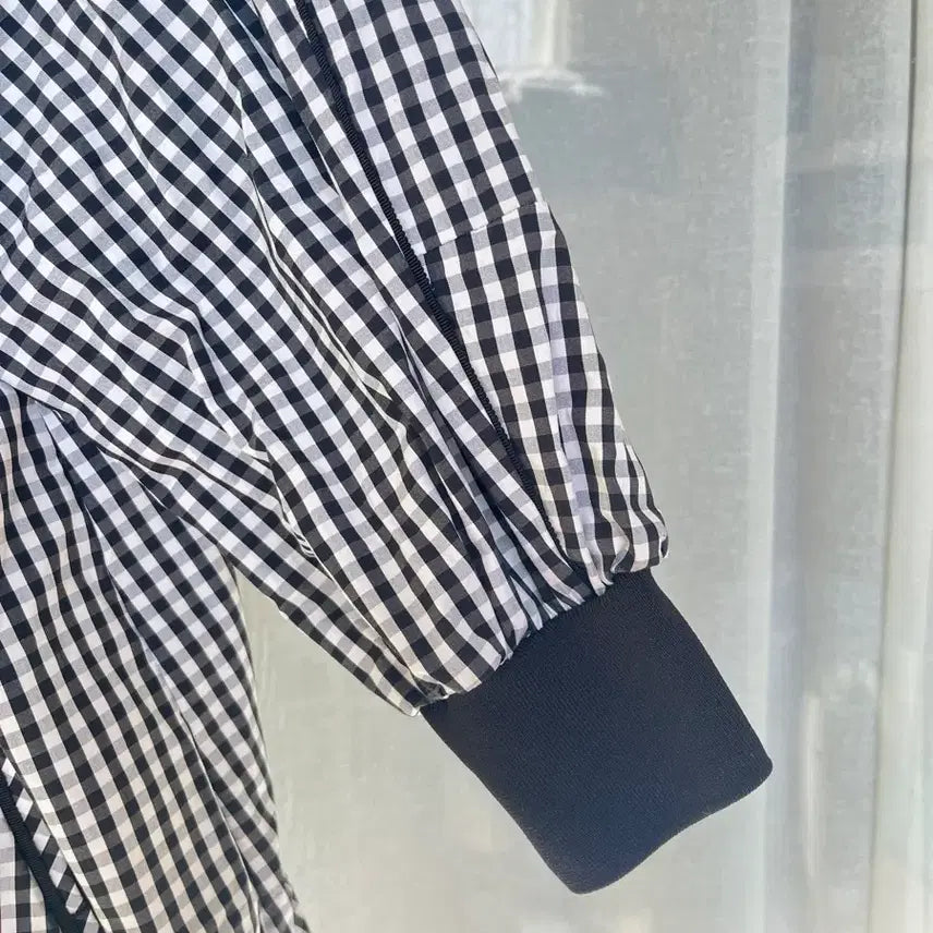 [BUNJANG] Blue Peper Check Pattern Jacket / 블루페페 체크 야상 M 66