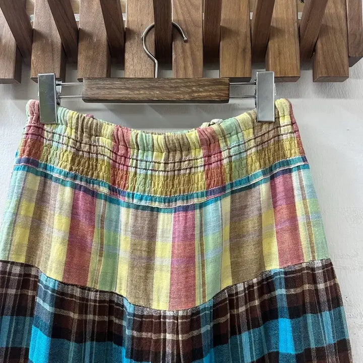 [BUNJANG] Vintage Patchwork Patch 2-Way Patch Skirt Dress / 일본빈티지 패치 조각패치 리얼패치 2way 패치 스커트 원피스