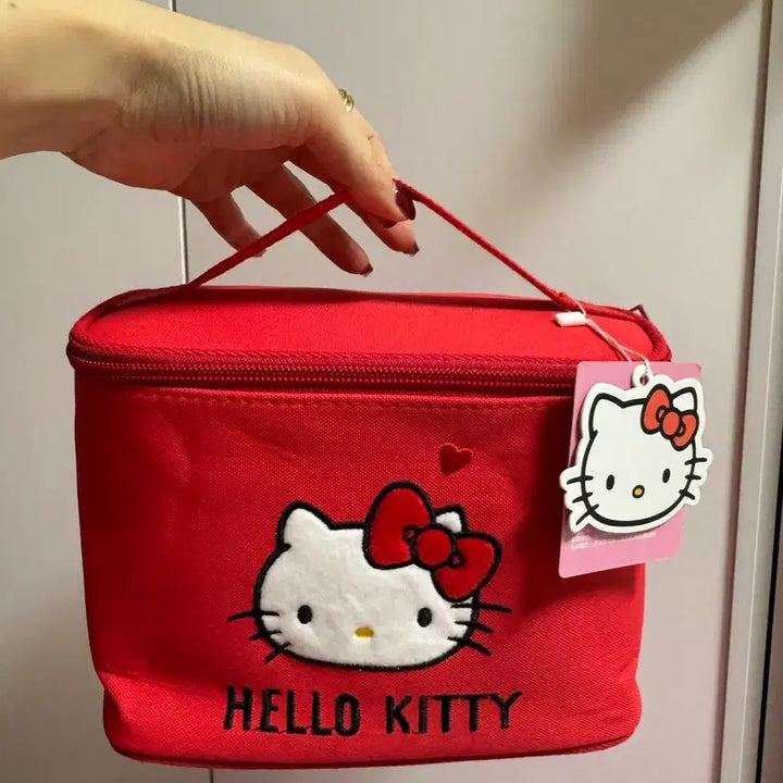 [BUNJANG] Kitty Makeup Bag / 키티 메이크업 가방
