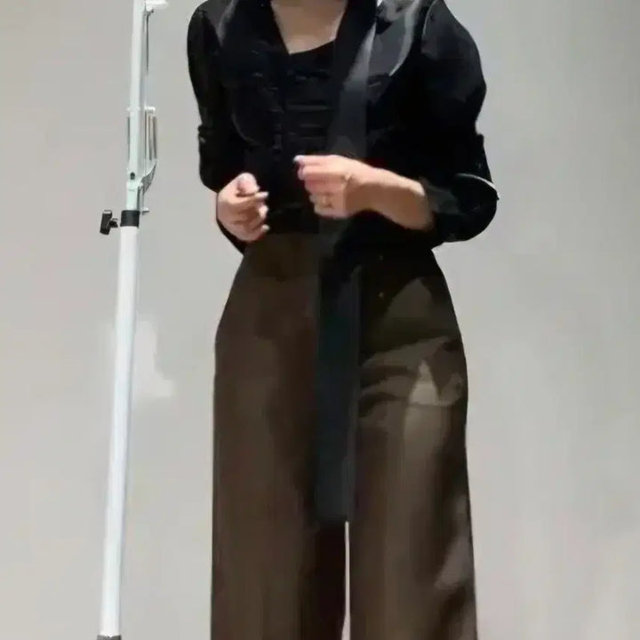 [BUNJANG] Bron Muffler Blouse / 브론 머플러 블라우스