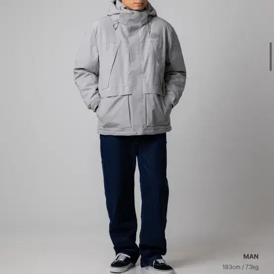 [BUNJANG] Dickies Regular Fit Heavy Padded Jumper S / 디키즈 레귤러핏 헤비 패딩 점퍼 S 새상품