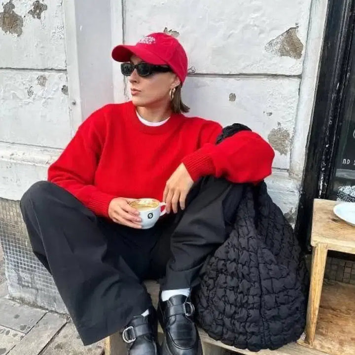 [BUNJANG] Russell Athletic Red Sweatshirt / 90년대 미제 러셀 에슬레틱 스윗셔츠 레드 맨투맨