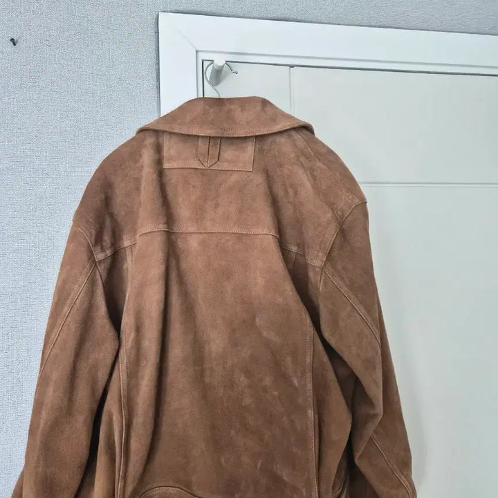 [BUNJANG] Solid Homme Suede Brown Jacket / 솔리드옴므 24fw 스웨이드 브라운 자켓 46사이즈