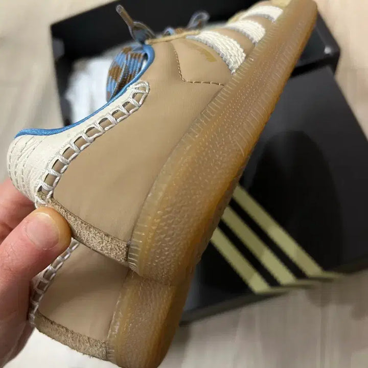 [BUNJANG] Adidas x Wales Bonner Samba Wonder White Cha Jung Won / 아디다스 x 웨일스 보너 삼바 서플라이어 컬러 원더 화이트 차정원