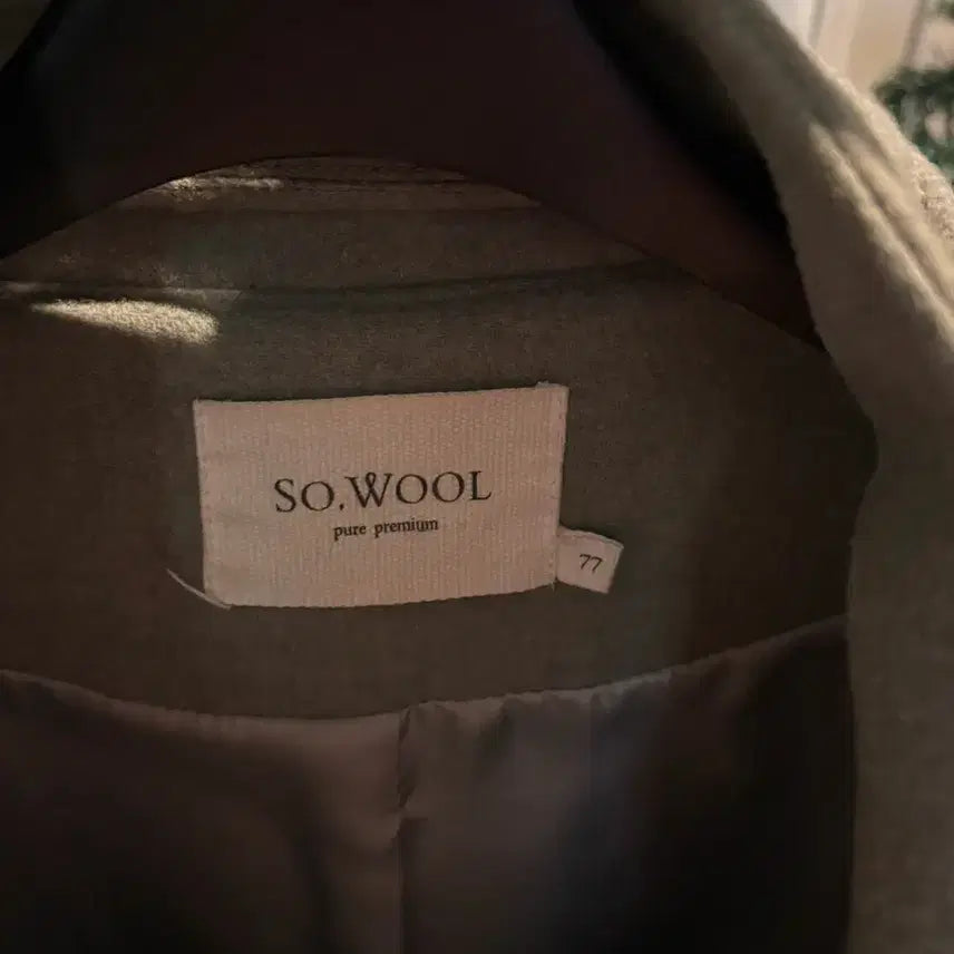 [BUNJANG] So.Wool Wool Coat / so.wool 쏘울 코트 모100%