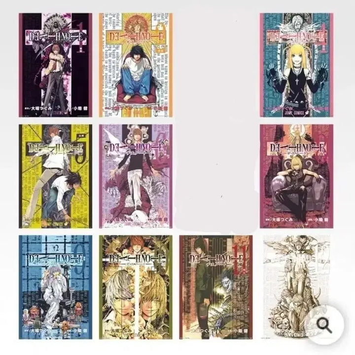 [SOLD OUT] (예약중 결제X)데스노트 이치방쿠지 클리어포스터 10종 일괄