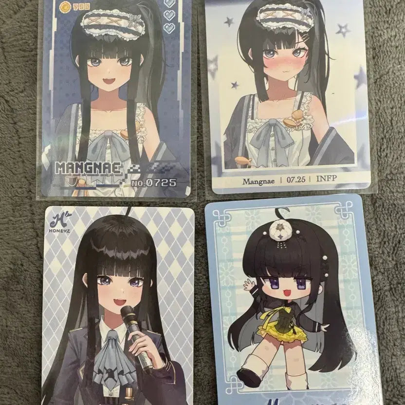 [BUNJANG] Honeys Mangnae 4-Piece Set Photocard / 허니즈 망내 포토카드 4종 set 팝업 포카