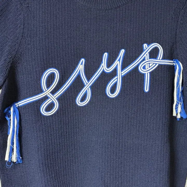 [SOLD OUT] SJYP 로고 자수 니트 스웨터 M 새상품