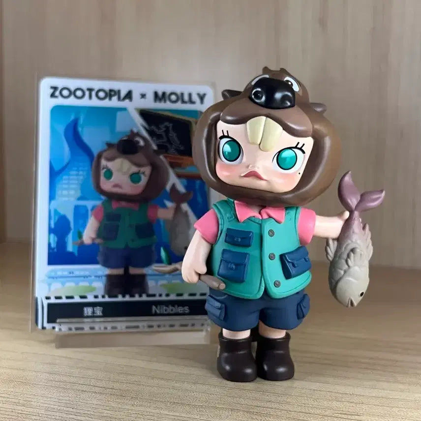 [BUNJANG] Popmart Zootopia Nibbles Figure / 팝마트 몰리x주토피아 니블스