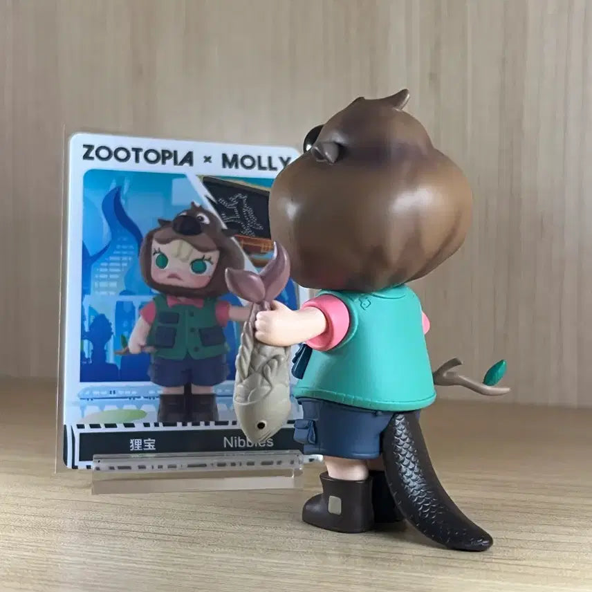 [BUNJANG] Popmart Zootopia Nibbles Figure / 팝마트 몰리x주토피아 니블스