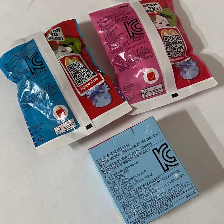 [BUNJANG] McDonald's Happy Meal Happiness + Squishy / 맥도날드 해피밀 eq의 천재들 행복씨 + 스퀴시