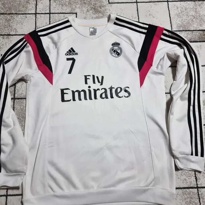[BUNJANG] Real Madrid Training Top (Size L) / 14-15 호날두 시즌 레알마드리드 트레이닝 탑 사이즈 L
