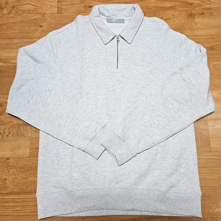 [BUNJANG] 8 Seconds Half Zip-Up Sweatshirt Light Gray XL / 에잇세컨즈 하프집업 맨투맨 라이트 그레이 XL