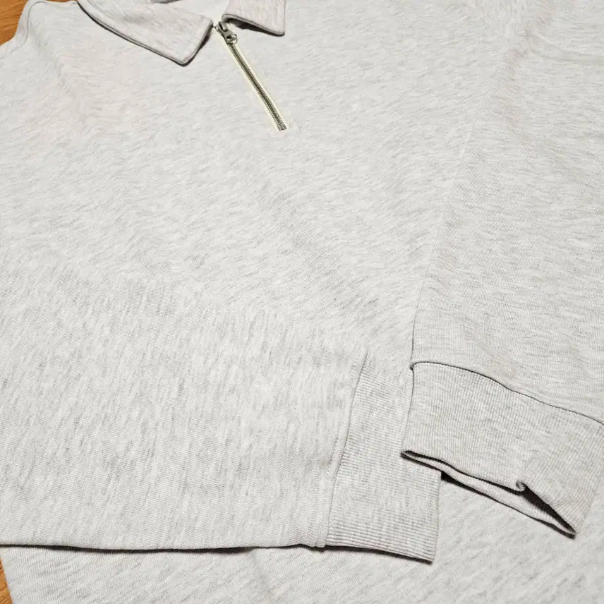 [BUNJANG] 8 Seconds Half Zip-Up Sweatshirt Light Gray XL / 에잇세컨즈 하프집업 맨투맨 라이트 그레이 XL