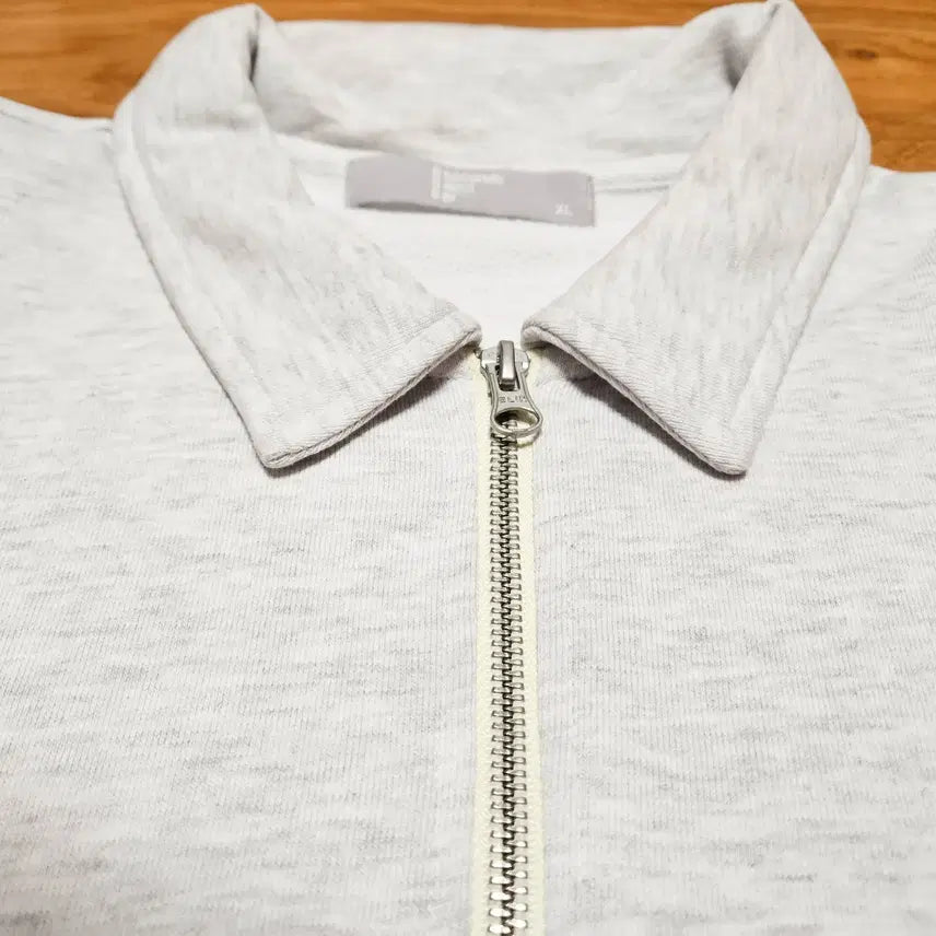 [BUNJANG] 8 Seconds Half Zip-Up Sweatshirt Light Gray XL / 에잇세컨즈 하프집업 맨투맨 라이트 그레이 XL