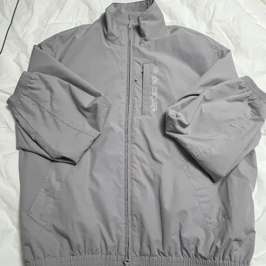 [BUNJANG] Windbreaker L (100) / 그레이 바람막이 L(100) (상태좋음)