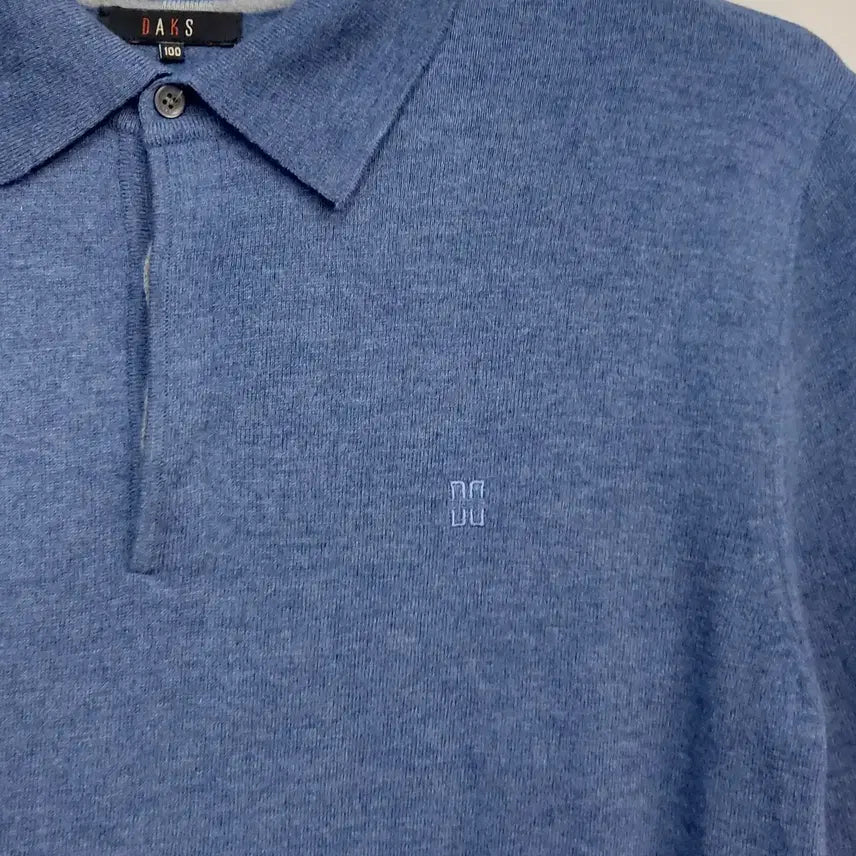 [BUNJANG] Daks Wool Sweatshirt / 닥스 100 순모 스웨트 셔츠. NV. A