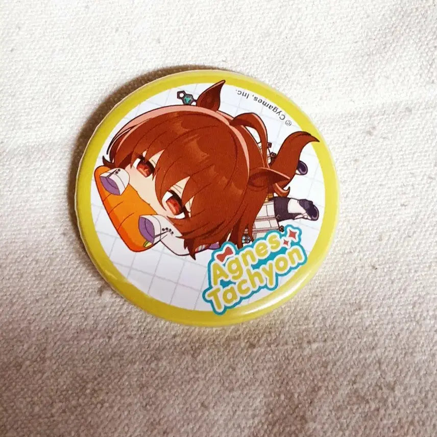 [BUNJANG] Uma Musume Agnes Tachyon Can Badge / 우마무스메 아그네스 타키온 캔뱃지