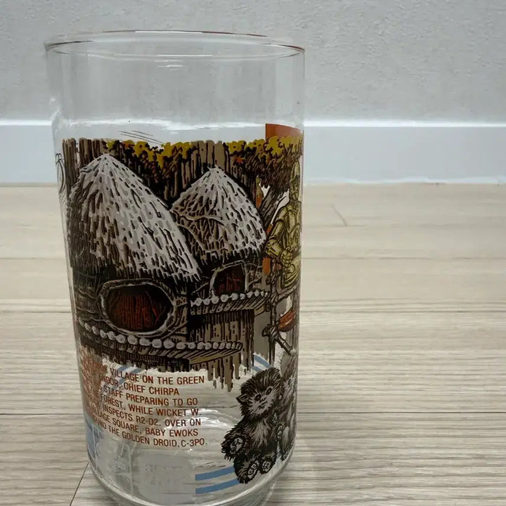 [BUNJANG] Star Wars Return of the Jedi Glass Cup / 1983 스타워즈 제다이의 귀환 유리컵